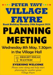 Village Fayre Planning Meeting