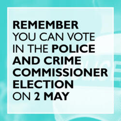 POLICE & CRIME COMMISSIONER ELECTIONS - Thursday 2nd May